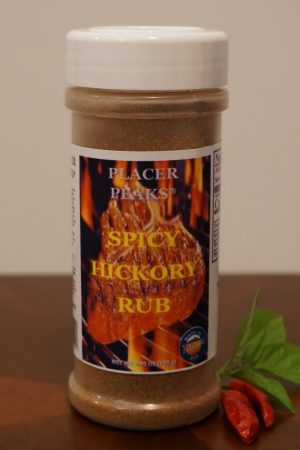 SPICY HICKORY RUB- 8 oz bottle