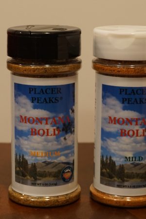 MONTANA BOLD-Mild, Medium, and Hot Rub and SPICY HICKORY Rub Package
